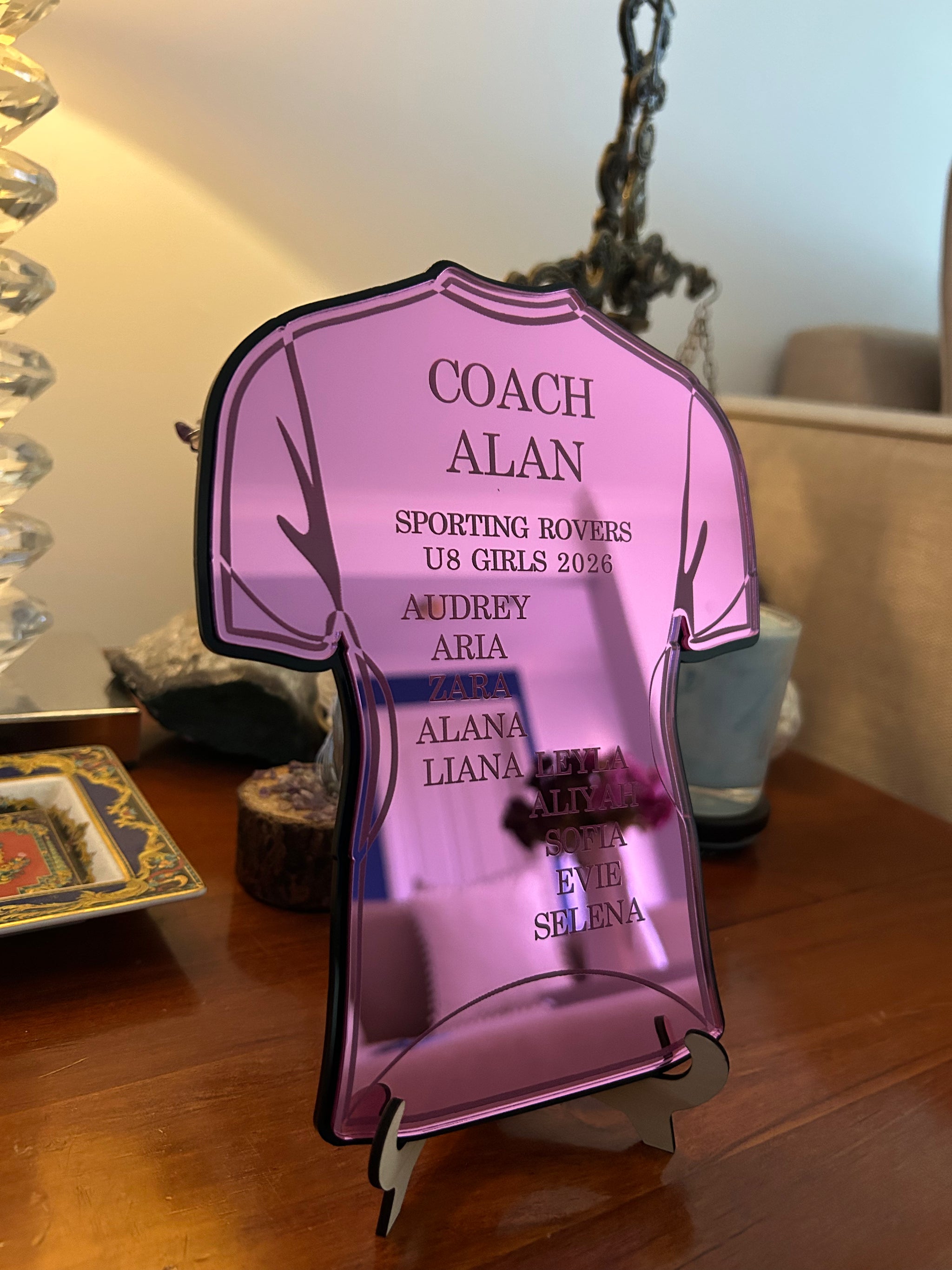 Soccer Jersey Coach Gift