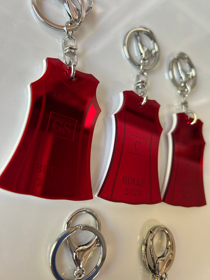 Netball Dress Keychains