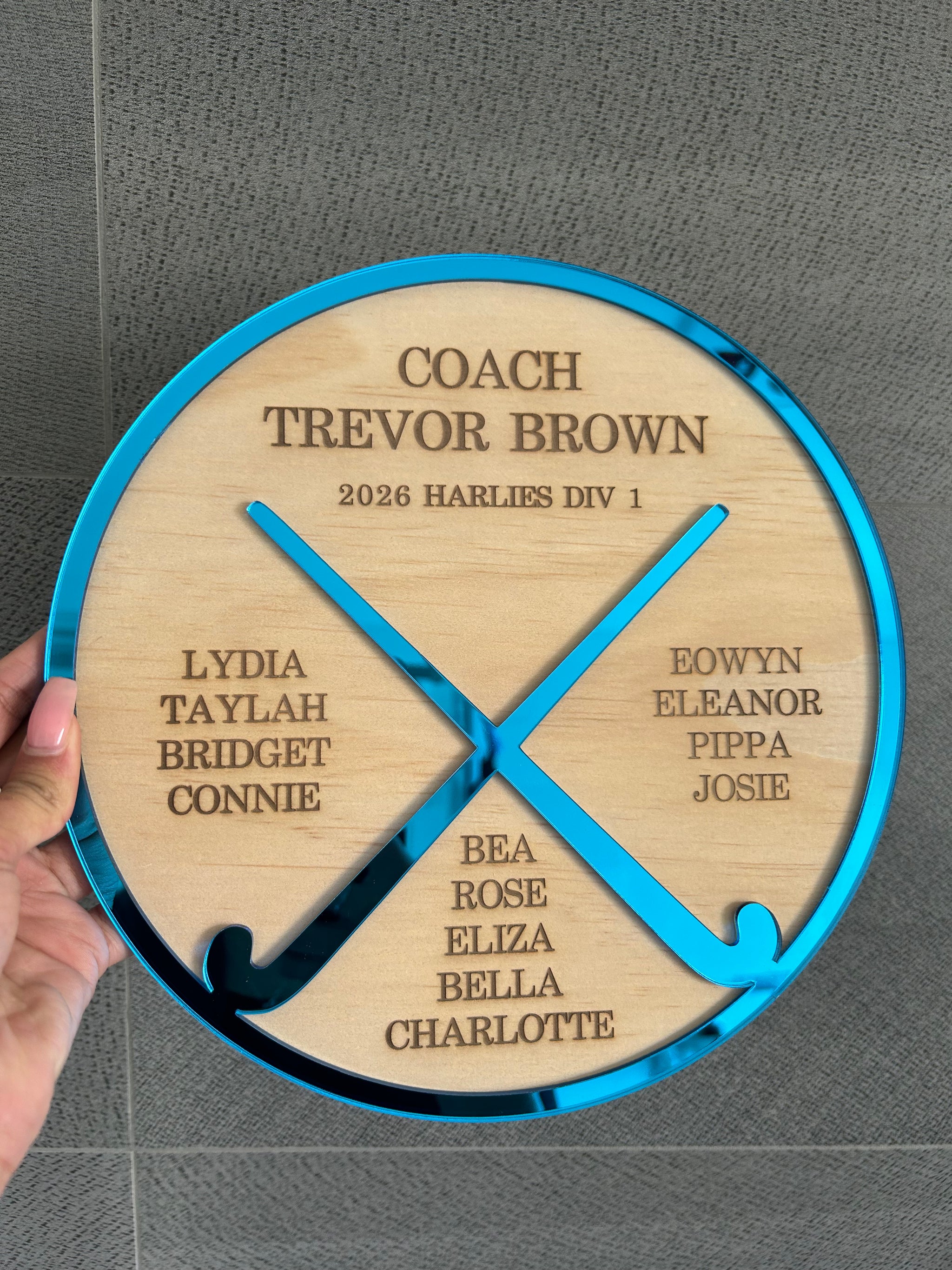Personalised Thank You Plaque for Coaches, photo 12