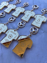 Soccer Jersey Keychain