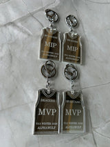 Basketball Jersey Keychain