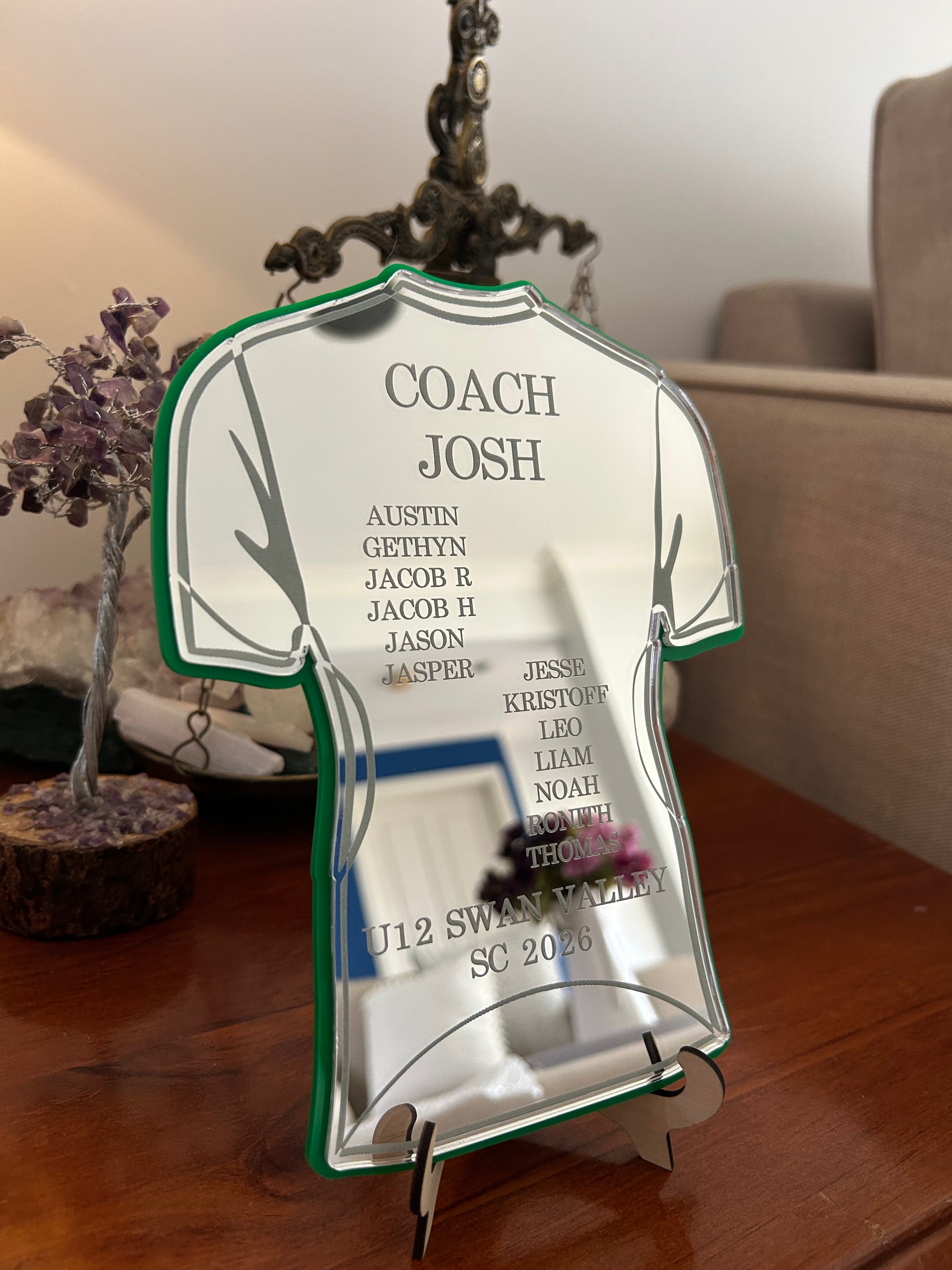 Soccer Jersey Coach Gift