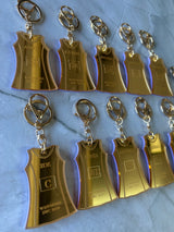 Netball Dress Keychains