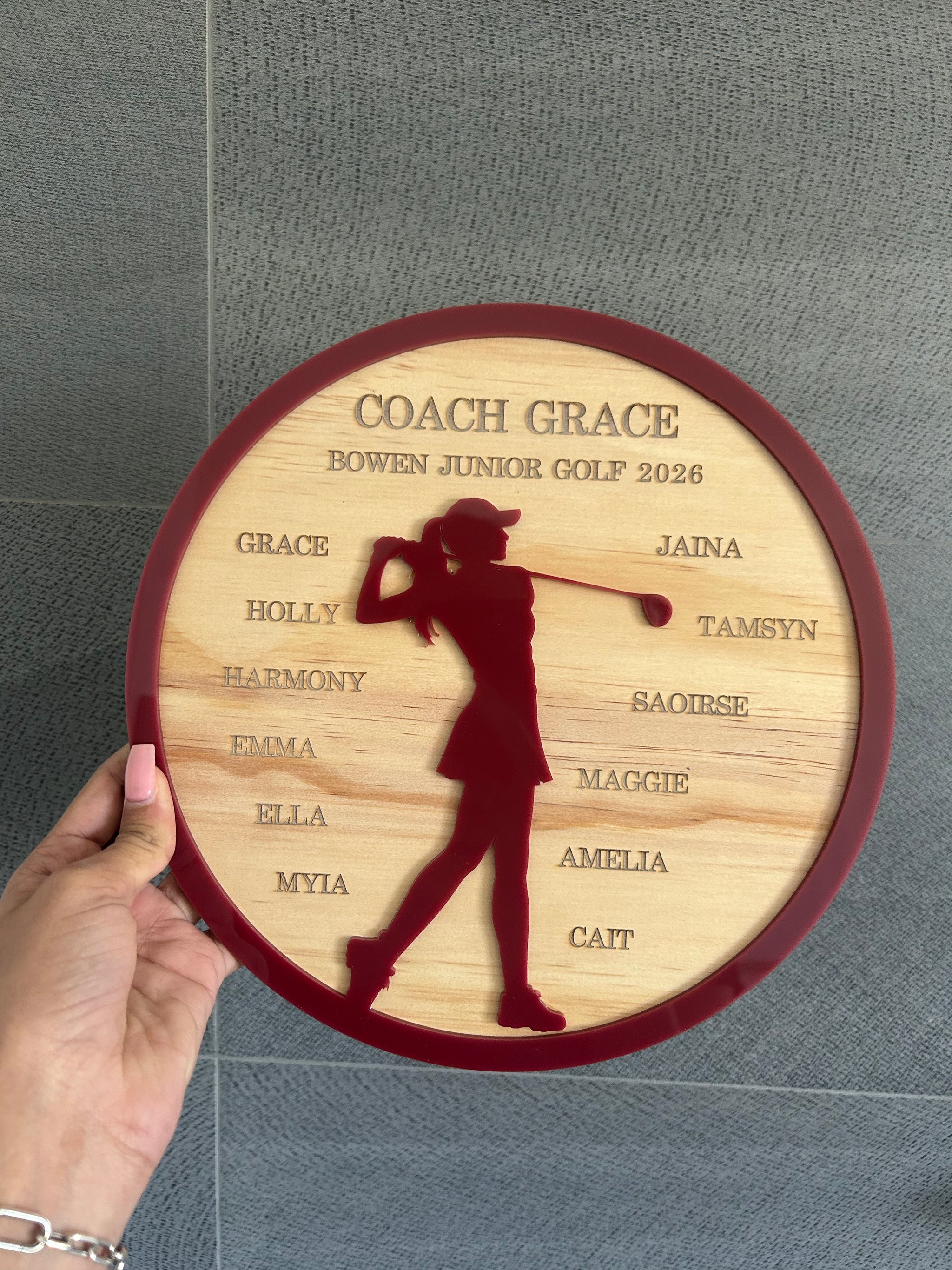 Personalised Thank You Plaque for Coaches, photo 10