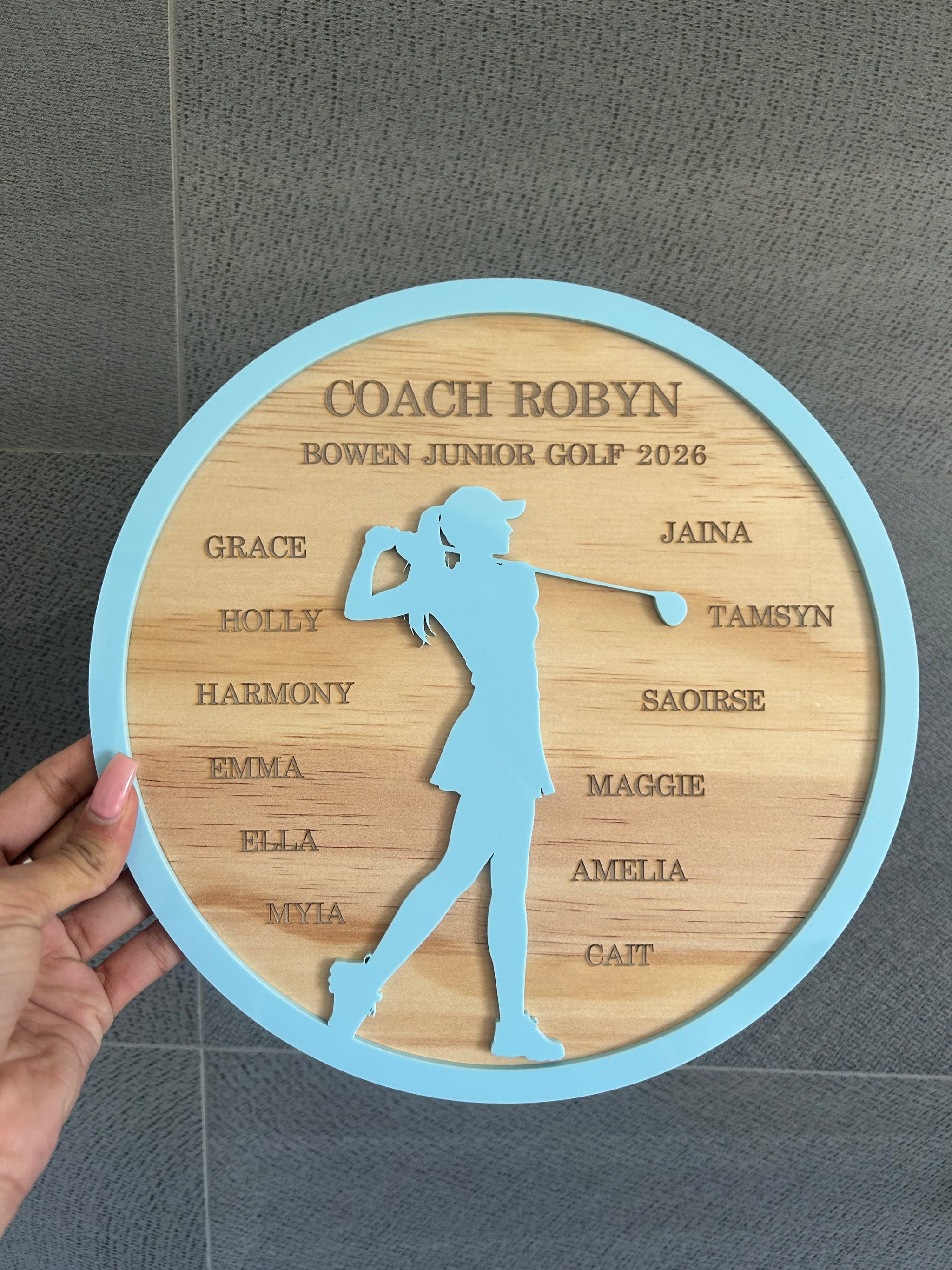 Personalised Thank You Plaque for Coaches, photo 9