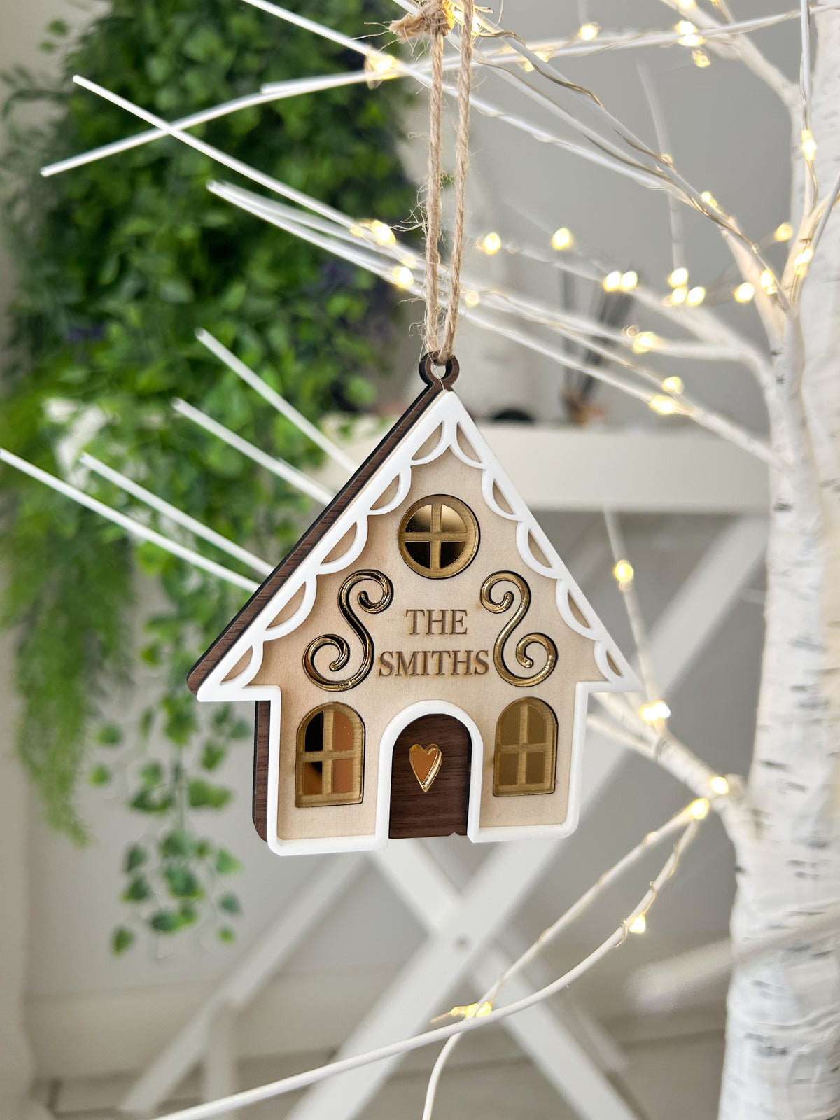 Gingerbread House Bauble