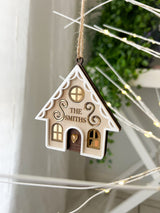 Gingerbread House Bauble