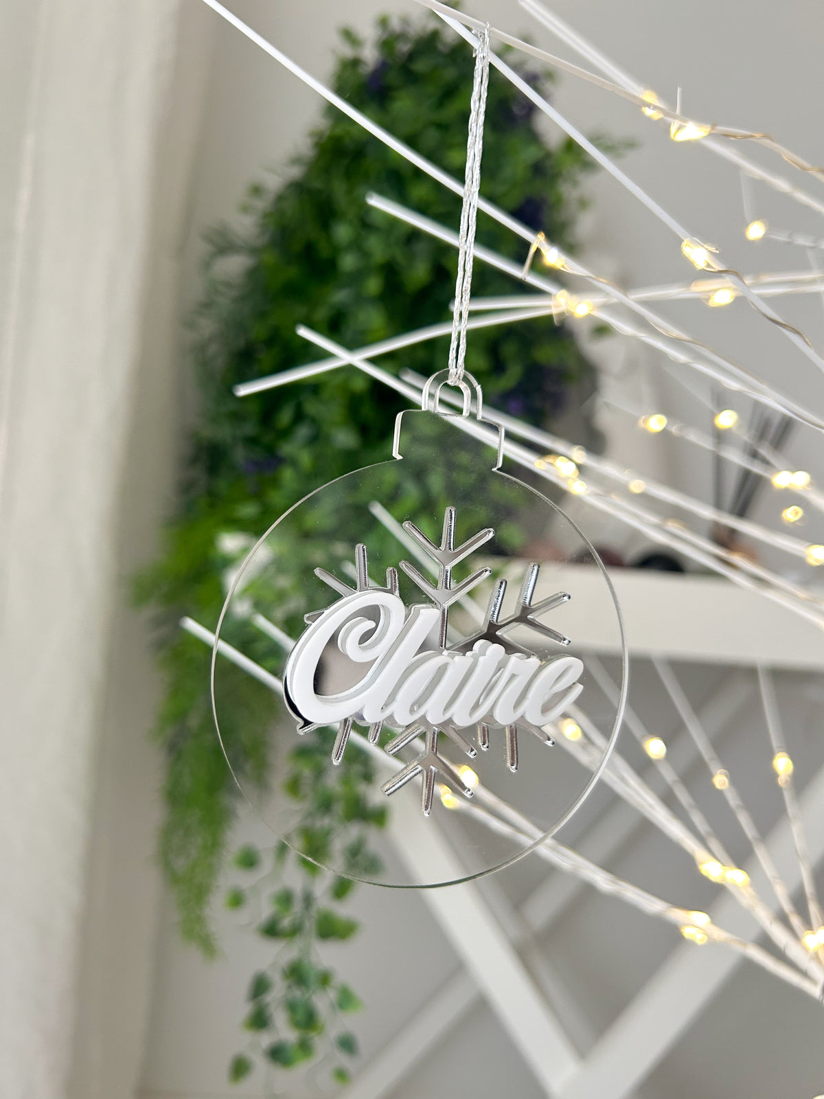 Snowflake Bauble