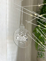 Snowflake Bauble