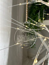 First Christmas Bauble