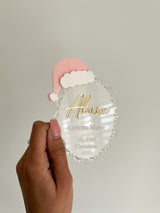 First Christmas Plaque