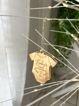Baby Onesie Bauble