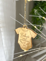 Baby Onesie Bauble