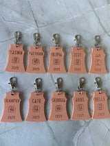 Netball Dress Bag Tag