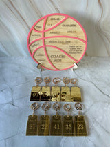 Mini Coach Plaque