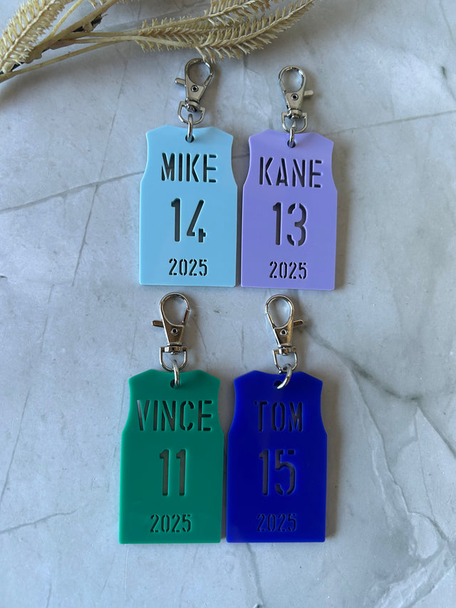 Basketball Bag Tag