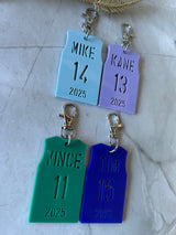 Basketball Bag Tag