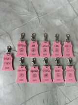 Netball Dress Bag Tag