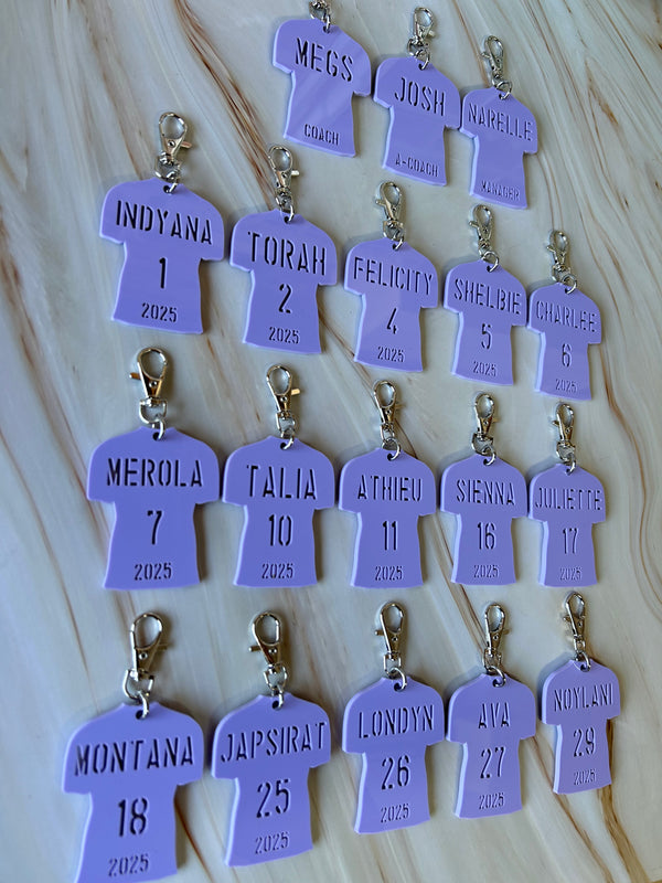 Soccer Bag Tag