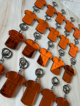 Football Jersey Keychain