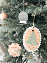Personalised Family Christmas Tree
