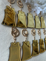 Netball Dress Keychains
