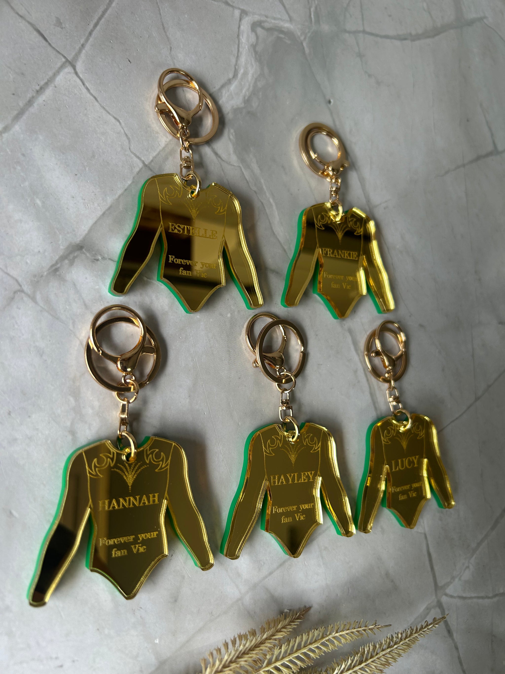 Gymnastics Leotard  Keychain