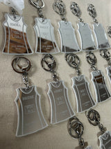 Netball Dress Keychains