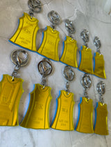 Netball Dress Keychains