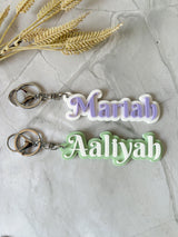 Double Layered Keychains