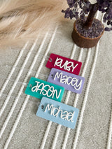 Personalised bag tags