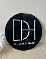 Round Business Sign - 30cm