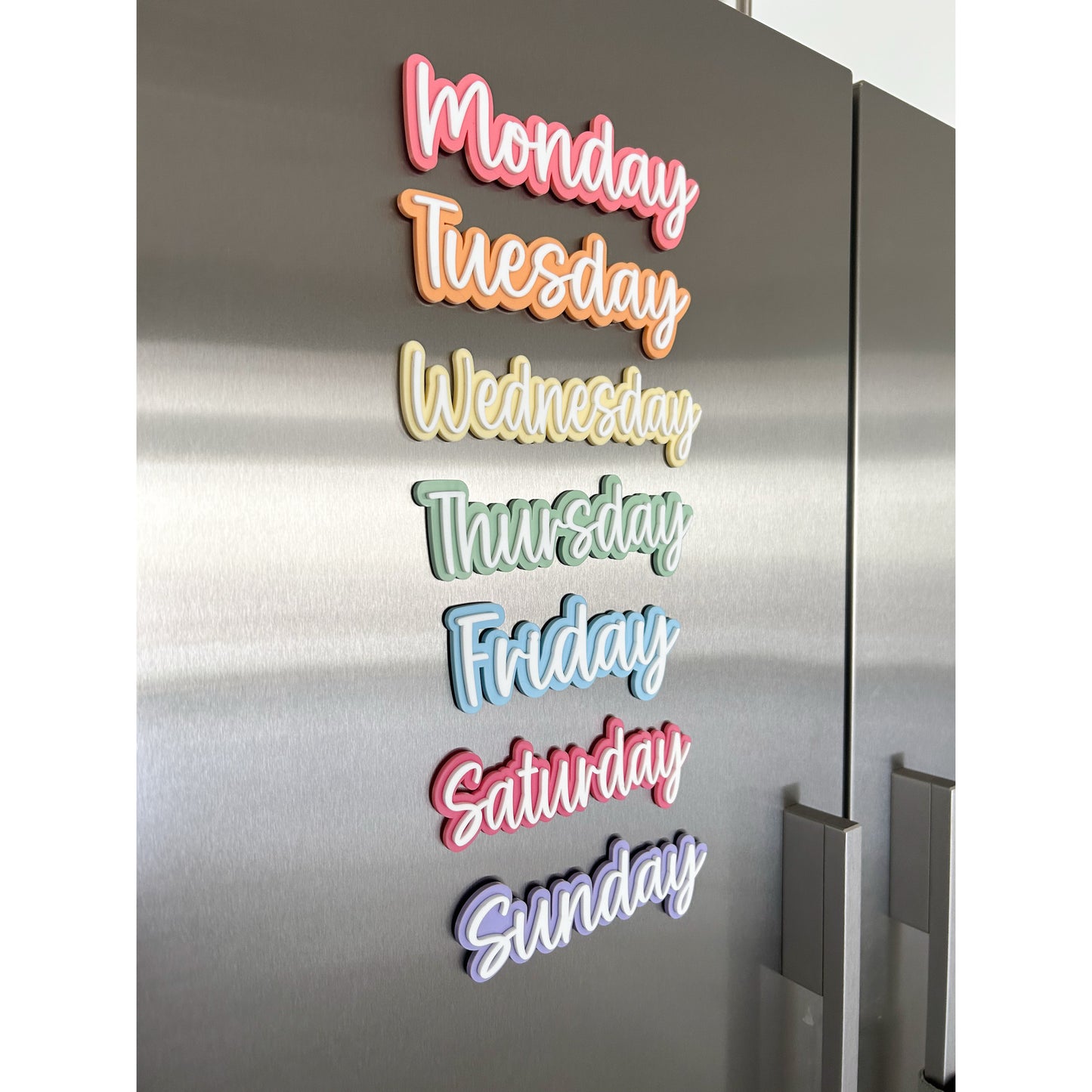 Mon-Fri Whiteboard Magnets