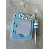 Winged Scribbles Sticky Note Holder
