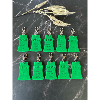 Netball Dress Bag Tag