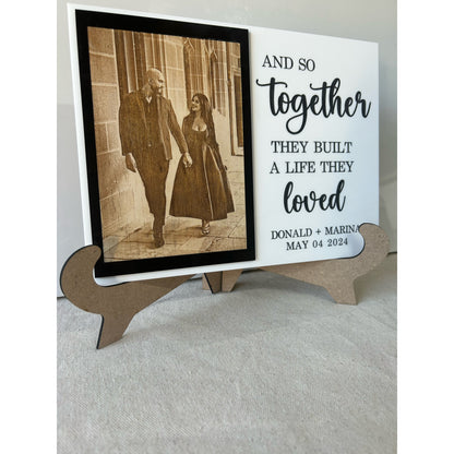 Engraved Photo Plaque