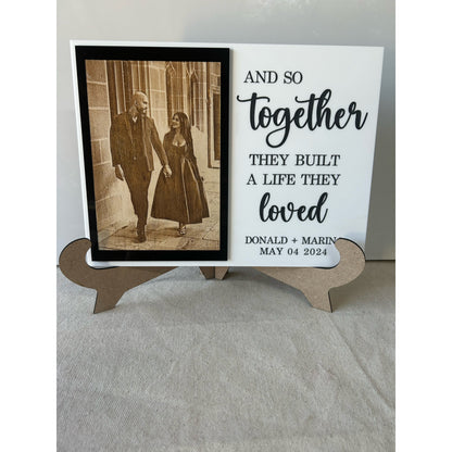 Engraved Photo Plaque