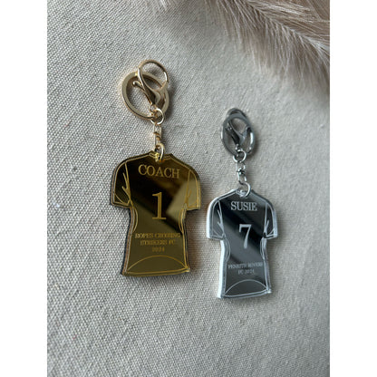 Soccer Jersey Keychain