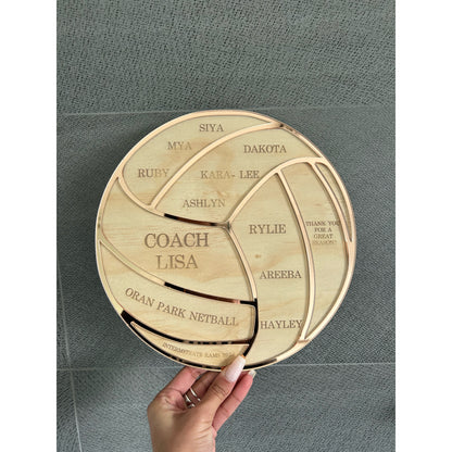 Coach Plaque