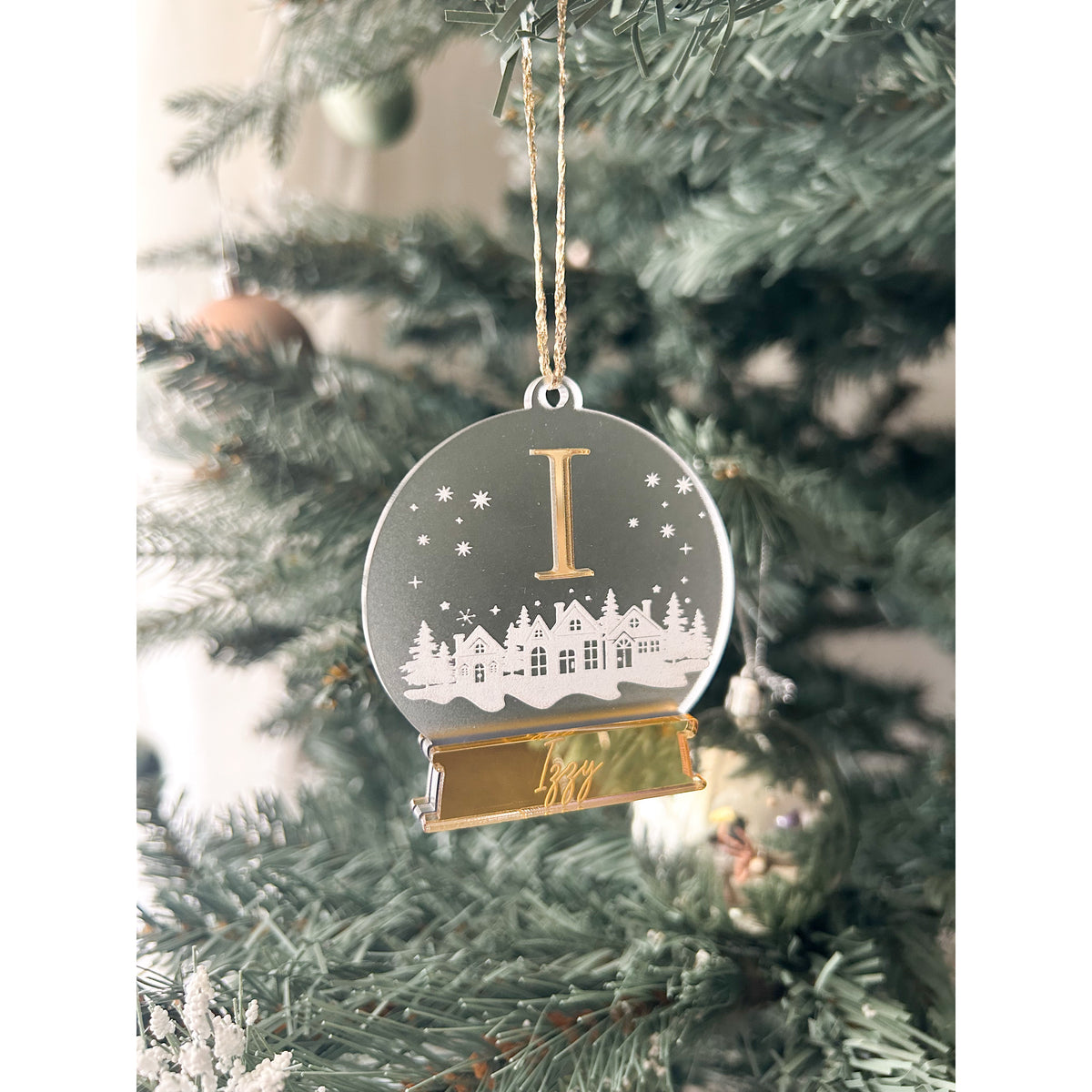 Frosted Snow Globe - Christmas Town