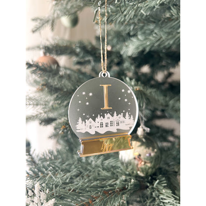 Frosted Snow Globe - Christmas Town
