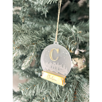 Frosted Snow Globe - Christmas Town