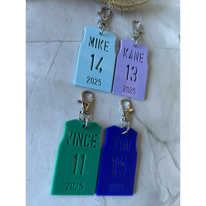 Basketball Bag Tag