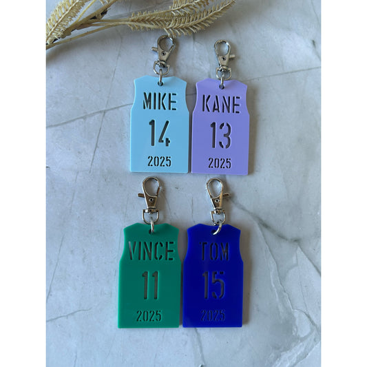 Basketball Bag Tag