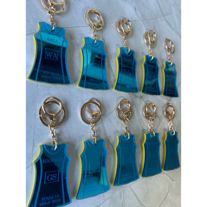 Netball Dress Keychains
