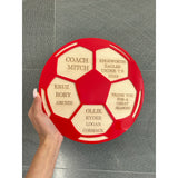 Personalised Thank You Plaque for Coaches