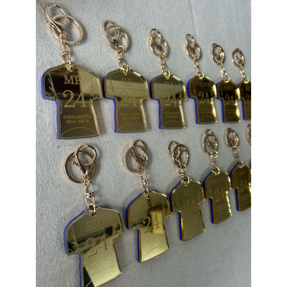 Soccer Jersey Keychain