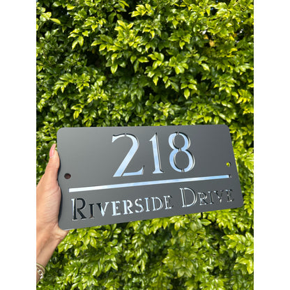 House Number Signs