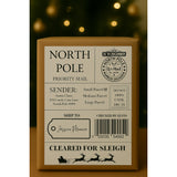 North Pole Priority Mail Labels - Pk 6