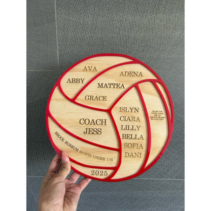 Personalised Thank You Plaque for Coaches
